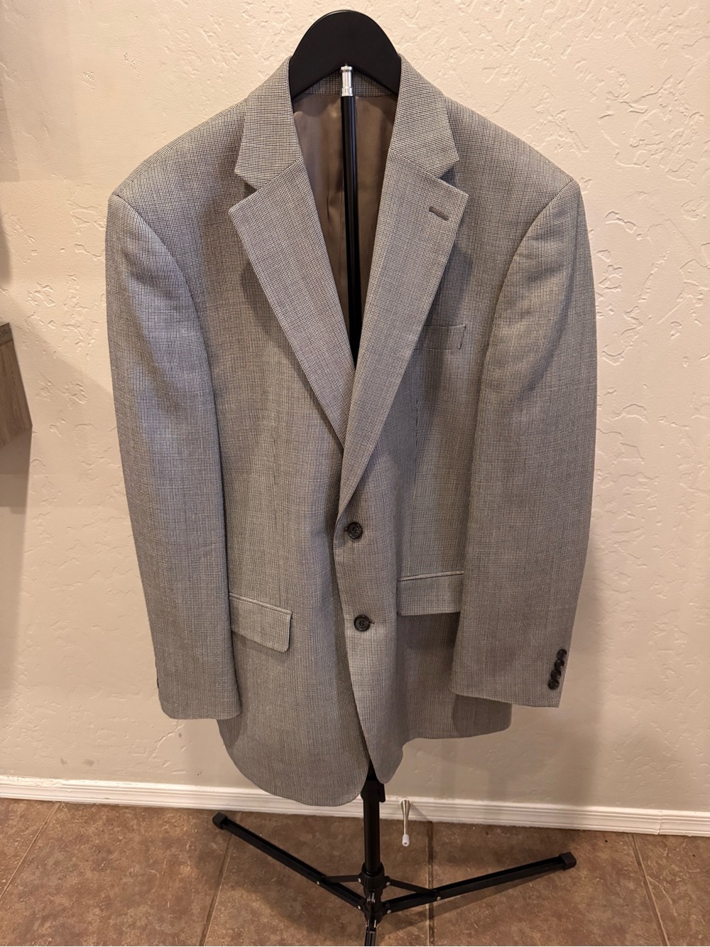 Lauren Ralph Lauren Classic Men’s Gray Brown Blazer - Tailored Two-Button
